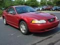 2000 Performance Red Ford Mustang V6 Coupe  photo #7