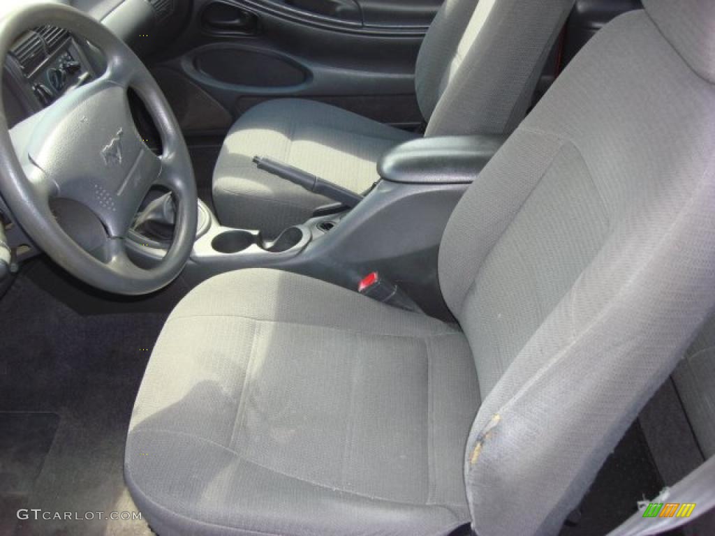 2000 Mustang V6 Coupe - Performance Red / Medium Parchment photo #9