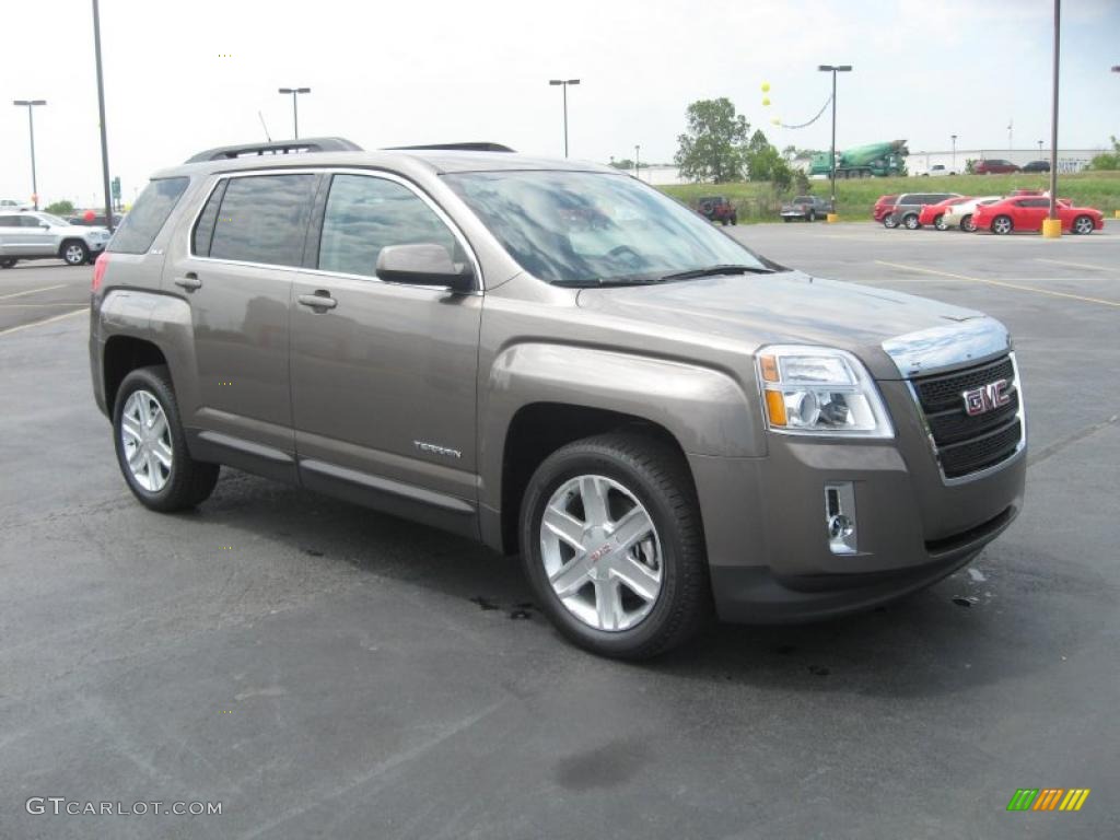 Mocha Steel Metallic 2011 GMC Terrain SLE Exterior Photo #49529156