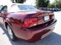 2004 40th Anniversary Crimson Red Metallic Ford Mustang V6 Convertible  photo #8