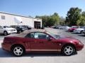 40th Anniversary Crimson Red Metallic 2004 Ford Mustang V6 Convertible Exterior