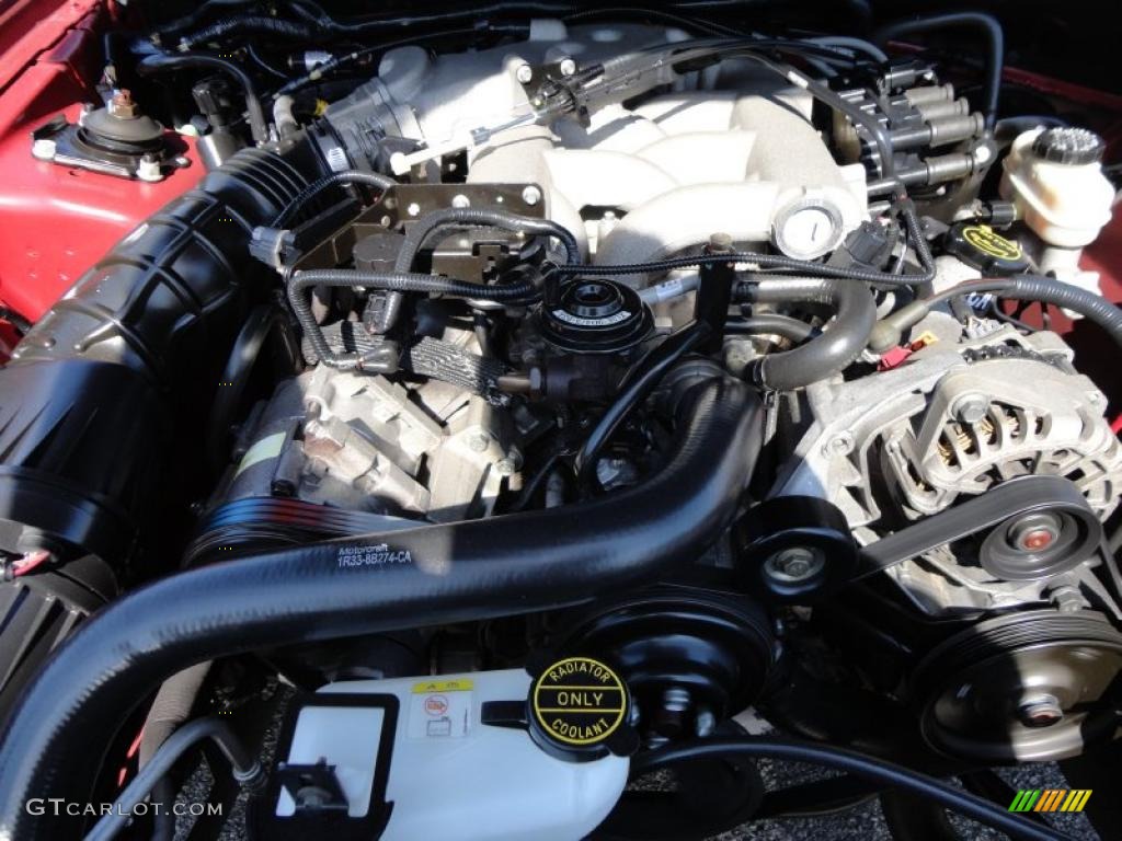 2004 Ford Mustang V6 Convertible 3.8 Liter OHV 12-Valve V6 Engine Photo #49529384