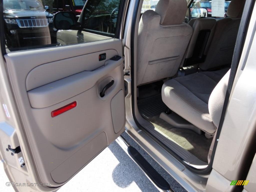 2006 Sierra 1500 SL Crew Cab - Sand Beige Metallic / Neutral photo #7