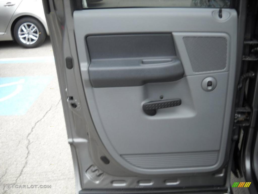 2008 Ram 1500 Big Horn Edition Quad Cab 4x4 - Mineral Gray Metallic / Medium Slate Gray photo #11