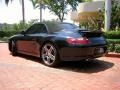 2008 Basalt Black Metallic Porsche 911 Carrera S Cabriolet  photo #2