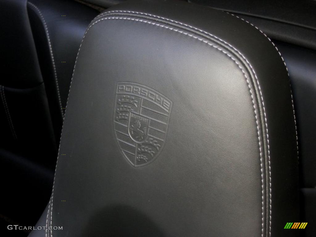 2008 911 Carrera S Cabriolet - Basalt Black Metallic / Black Full Leather photo #18