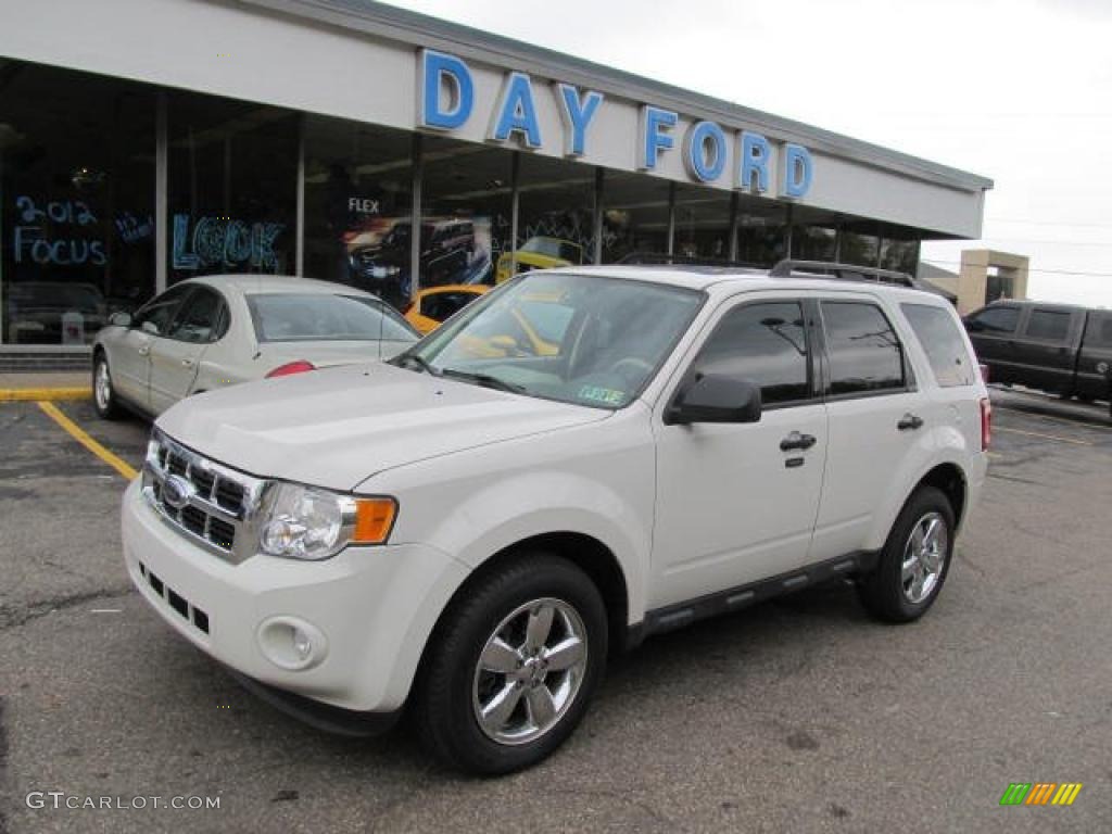 White Suede Ford Escape