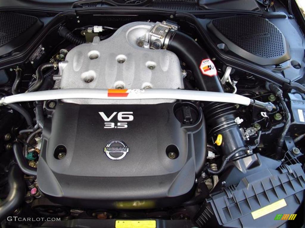 2006 Nissan 350Z Touring Coupe 3.5 Liter DOHC 24-Valve VVT V6 Engine Photo #49532438