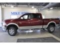 2011 Deep Cherry Crystal Pearl Dodge Ram 2500 HD Laramie Longhorn Crew Cab 4x4  photo #1