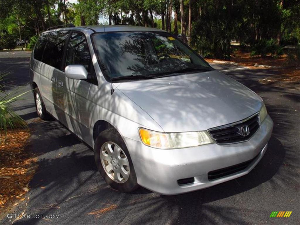 2002 Odyssey EX - Starlight Silver Metallic / Quartz Gray photo #1