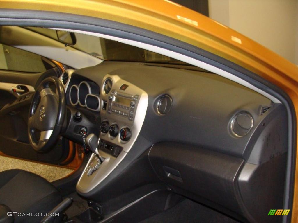 2009 Toyota Matrix S Dark Charcoal Dashboard Photo #49532969