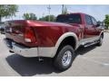 2011 Deep Cherry Red Crystal Pearl Dodge Ram 3500 HD Laramie Crew Cab 4x4 Dually  photo #7