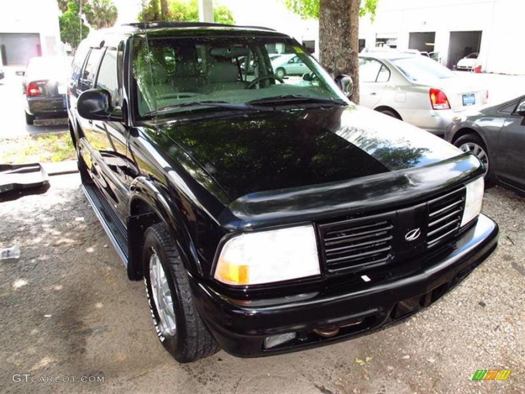 1998 Bravada AWD - Black / Medium Gray photo #1