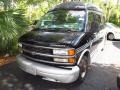 Black - Express G1500 Passenger Conversion Van Photo No. 4