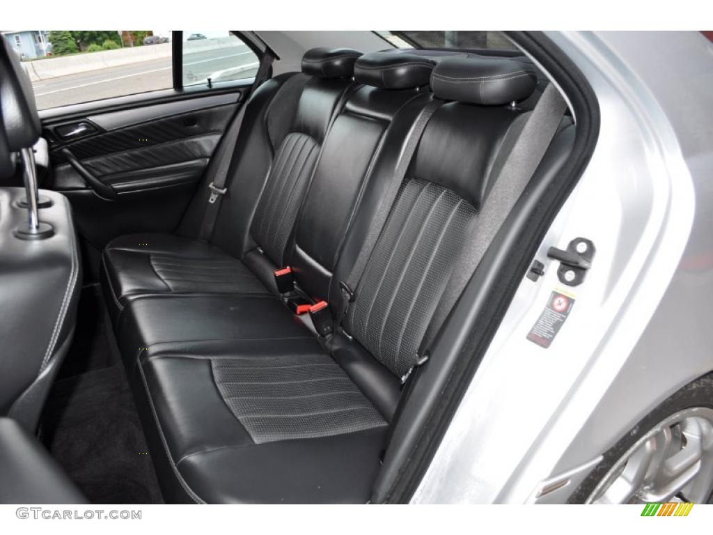 Black Interior 2006 Mercedes-Benz C 55 AMG Photo #49535627