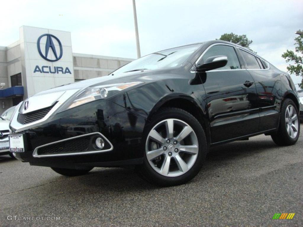 Crystal Black Pearl Acura ZDX