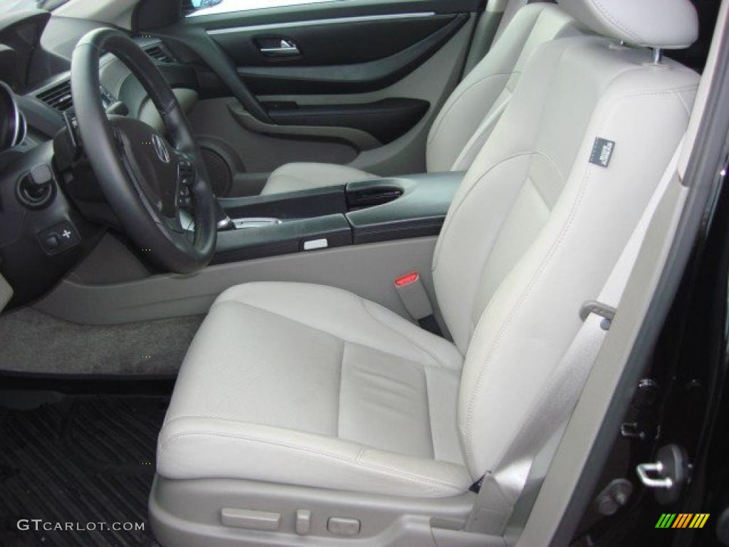 Ebony Interior 2010 Acura ZDX AWD Technology Photo #49536527