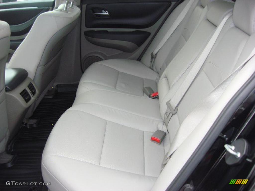 Ebony Interior 2010 Acura ZDX AWD Technology Photo #49536542