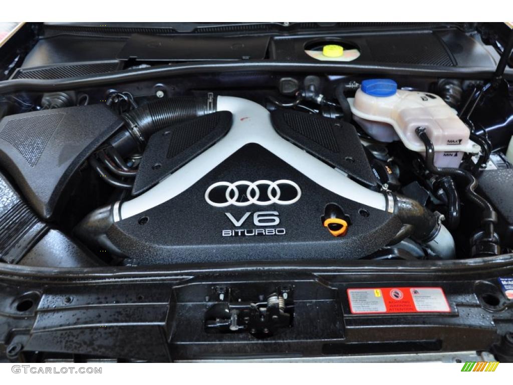 2002 Audi A6 2.7T quattro Sedan 2.7 Liter Twin-Turbocharged DOHC 30-Valve V6 Engine Photo #49536572