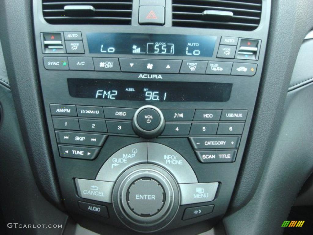 2010 Acura ZDX AWD Technology Controls Photo #49536653