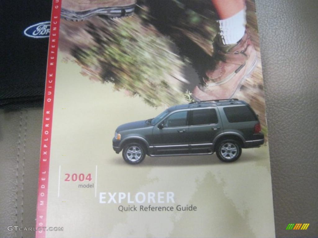 2004 Explorer XLT 4x4 - Black / Medium Parchment photo #20