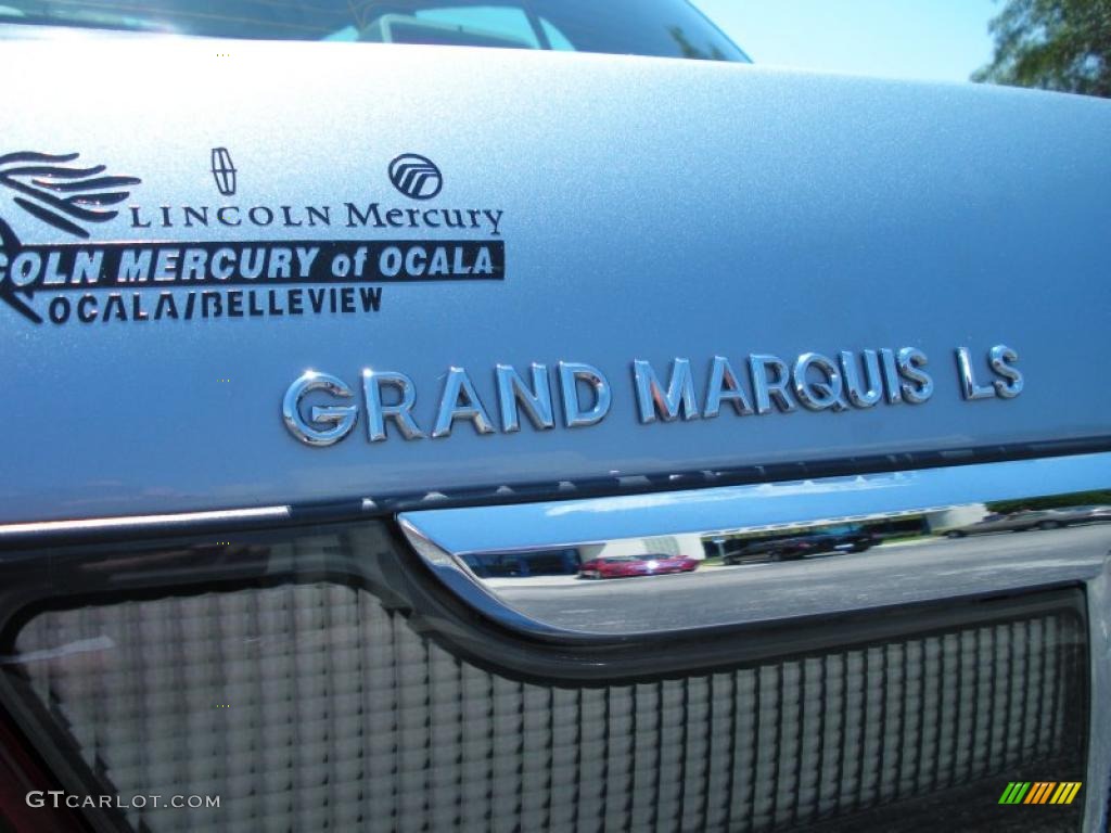 2009 Grand Marquis LS Ultimate Edition - Light Ice Blue Metallic / Medium Light Stone photo #9
