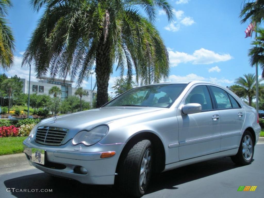 Brilliant Silver Metallic 2002 Mercedes-Benz C 320 Sedan Exterior Photo #49539557
