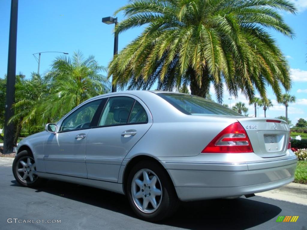 Brilliant Silver Metallic 2002 Mercedes-Benz C 320 Sedan Exterior Photo #49539647