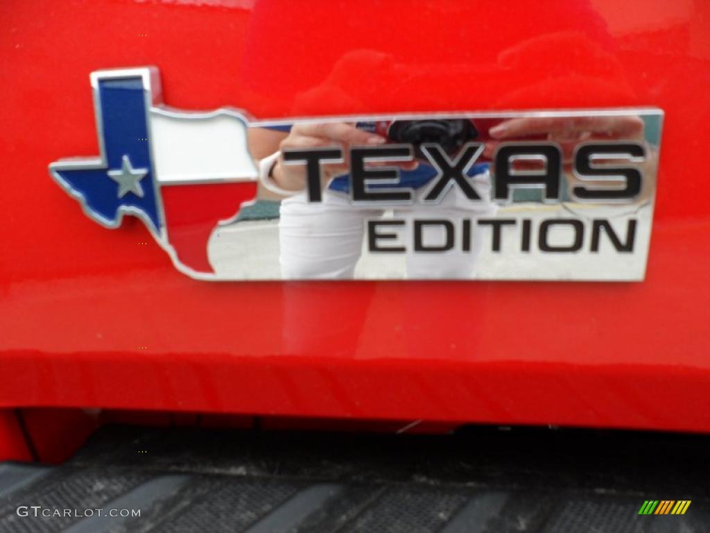 2011 F150 Texas Edition SuperCrew - Race Red / Steel Gray photo #17