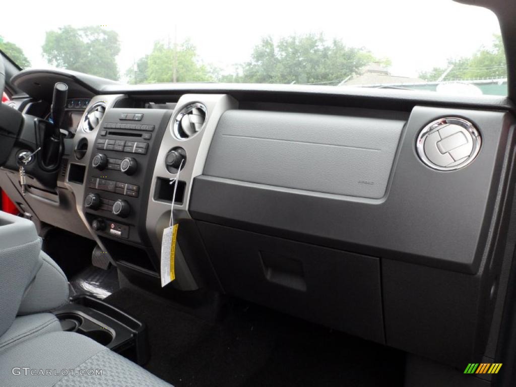 2011 F150 Texas Edition SuperCrew - Race Red / Steel Gray photo #20