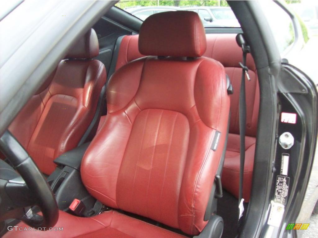 GT Limited Red Leather Interior 2008 Hyundai Tiburon GT Limited Photo #49539953