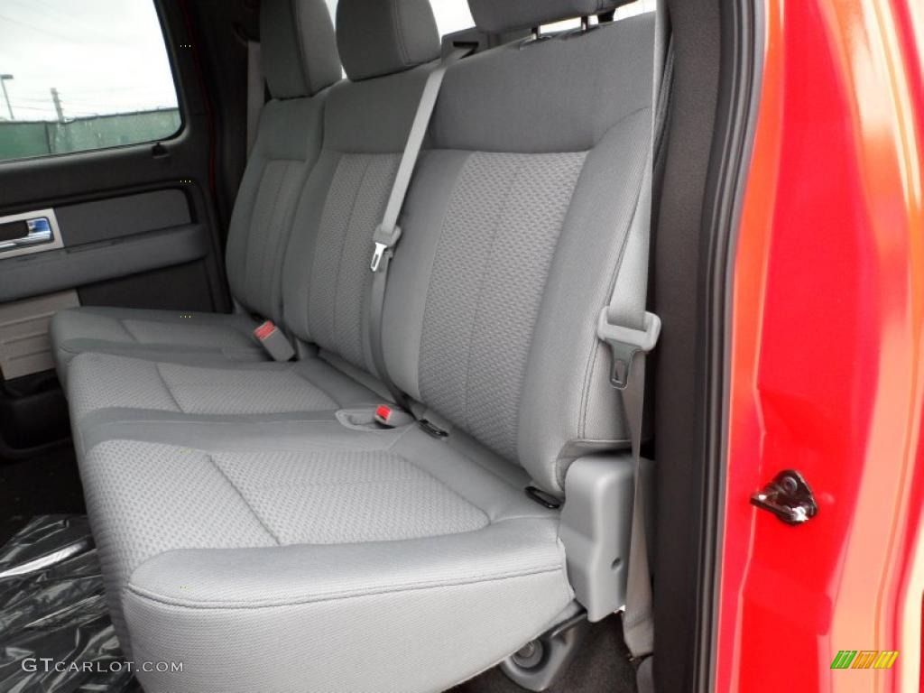 2011 F150 Texas Edition SuperCrew - Race Red / Steel Gray photo #22