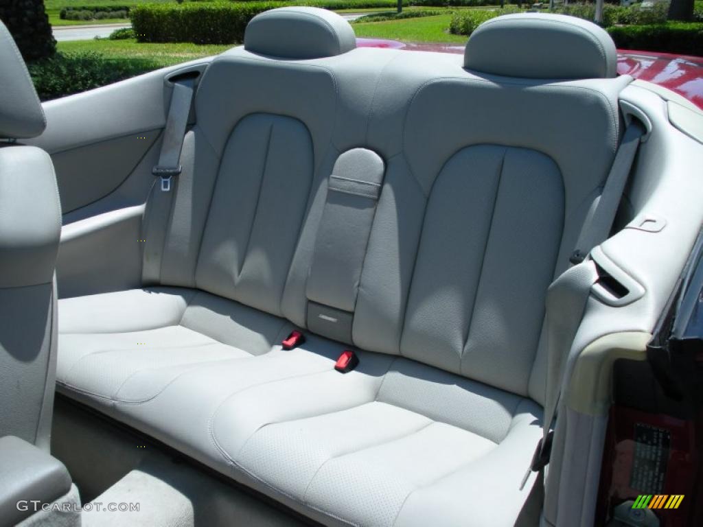 Ash Interior 2002 Mercedes-Benz CLK 320 Cabriolet Photo #49540184