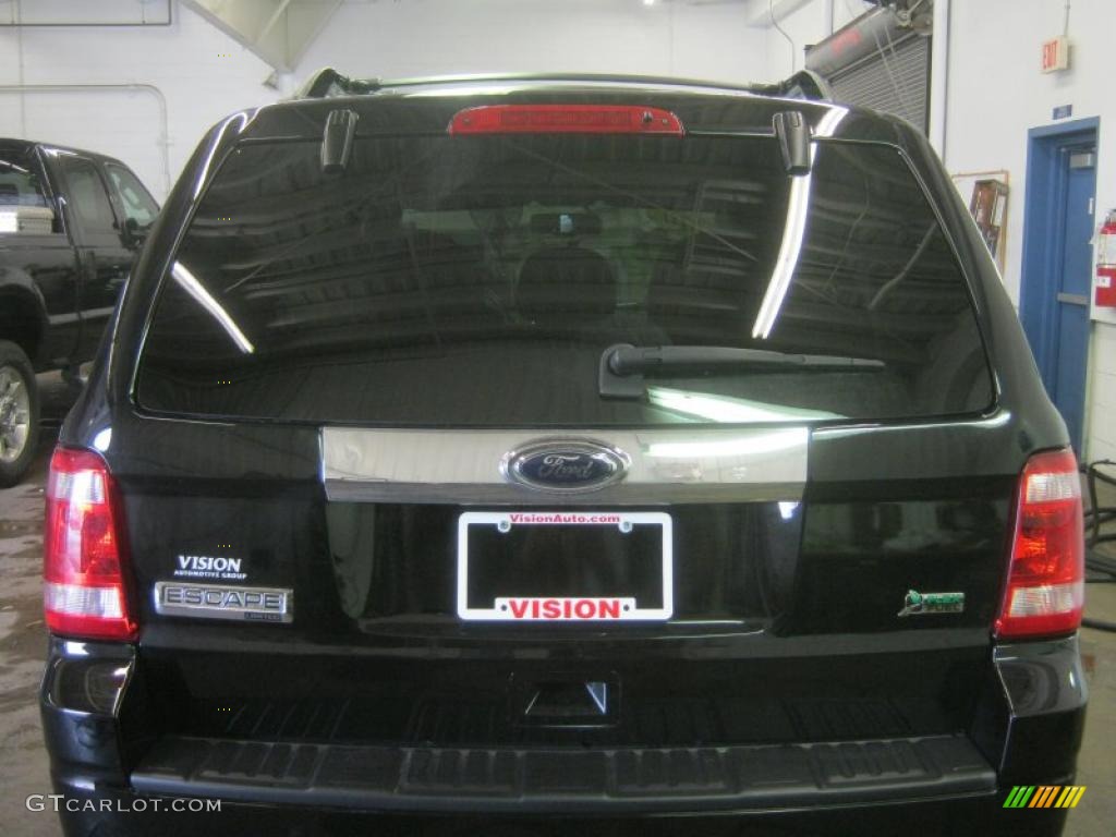 2010 Escape Limited V6 4WD - Black / Charcoal Black photo #17