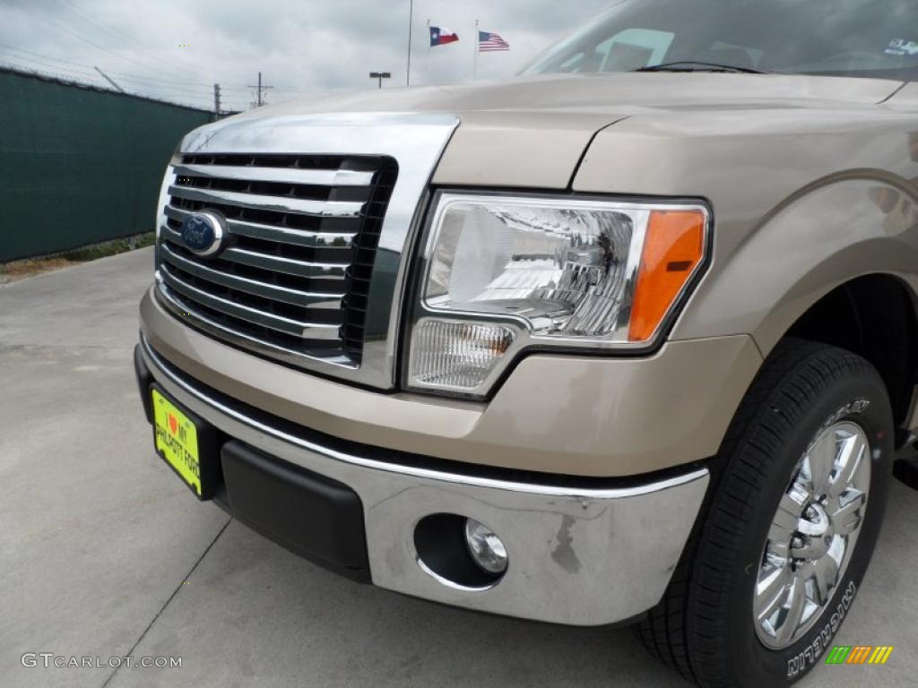 2011 F150 Texas Edition SuperCrew - Pale Adobe Metallic / Pale Adobe photo #10