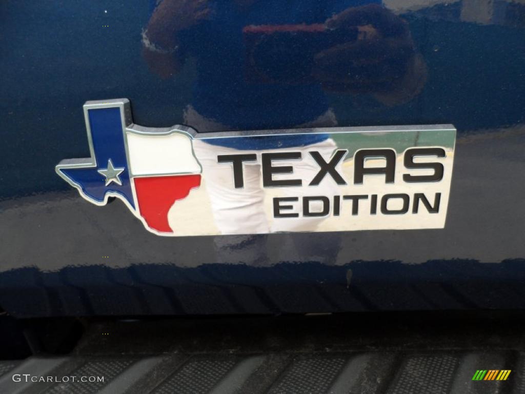 2011 F150 Texas Edition SuperCrew - Dark Blue Pearl Metallic / Steel Gray photo #17