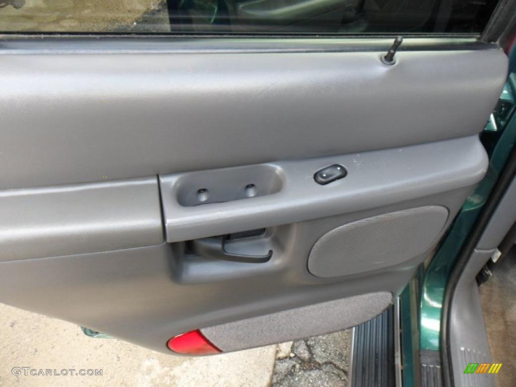 1999 Explorer XLT 4x4 - Tropic Green Metallic / Medium Graphite Grey photo #14