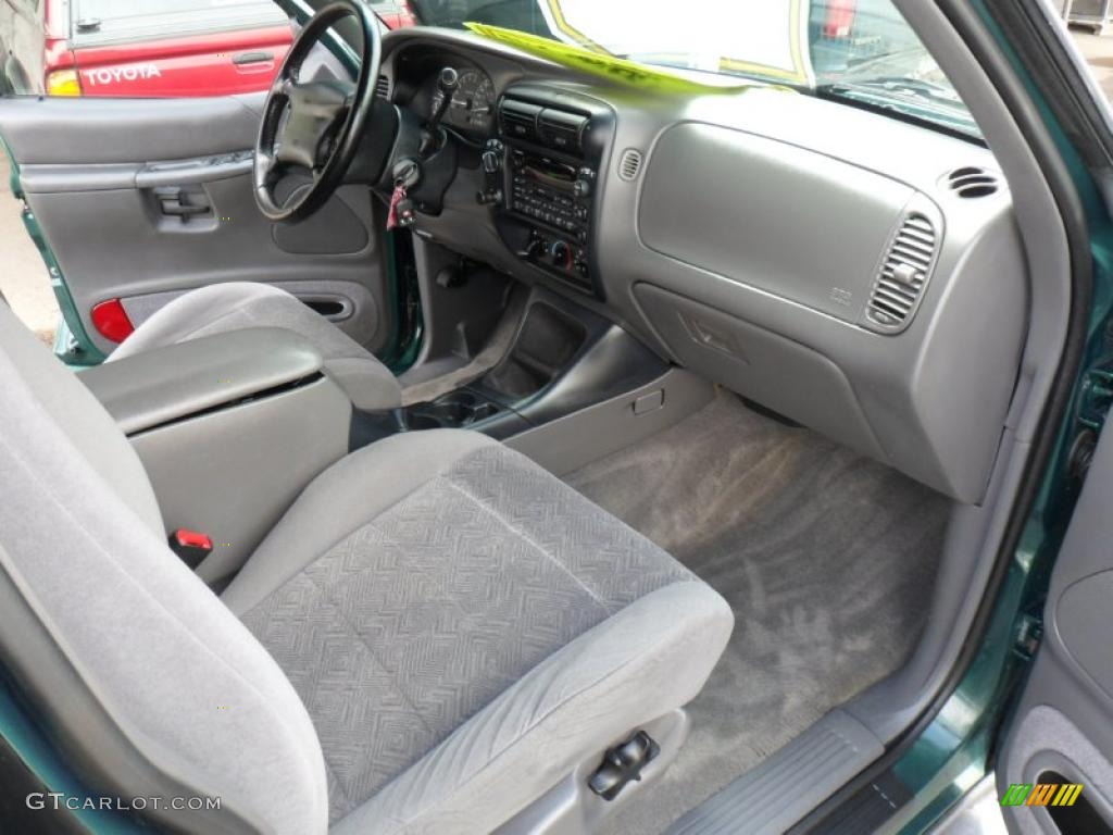1999 Explorer XLT 4x4 - Tropic Green Metallic / Medium Graphite Grey photo #19