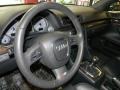 Ebony 2007 Audi S4 4.2 quattro Sedan Steering Wheel