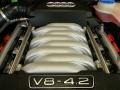 4.2 Liter DOHC 40-Valve VVT V8 2007 Audi S4 4.2 quattro Sedan Engine