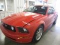 2005 Torch Red Ford Mustang GT Premium Convertible  photo #2