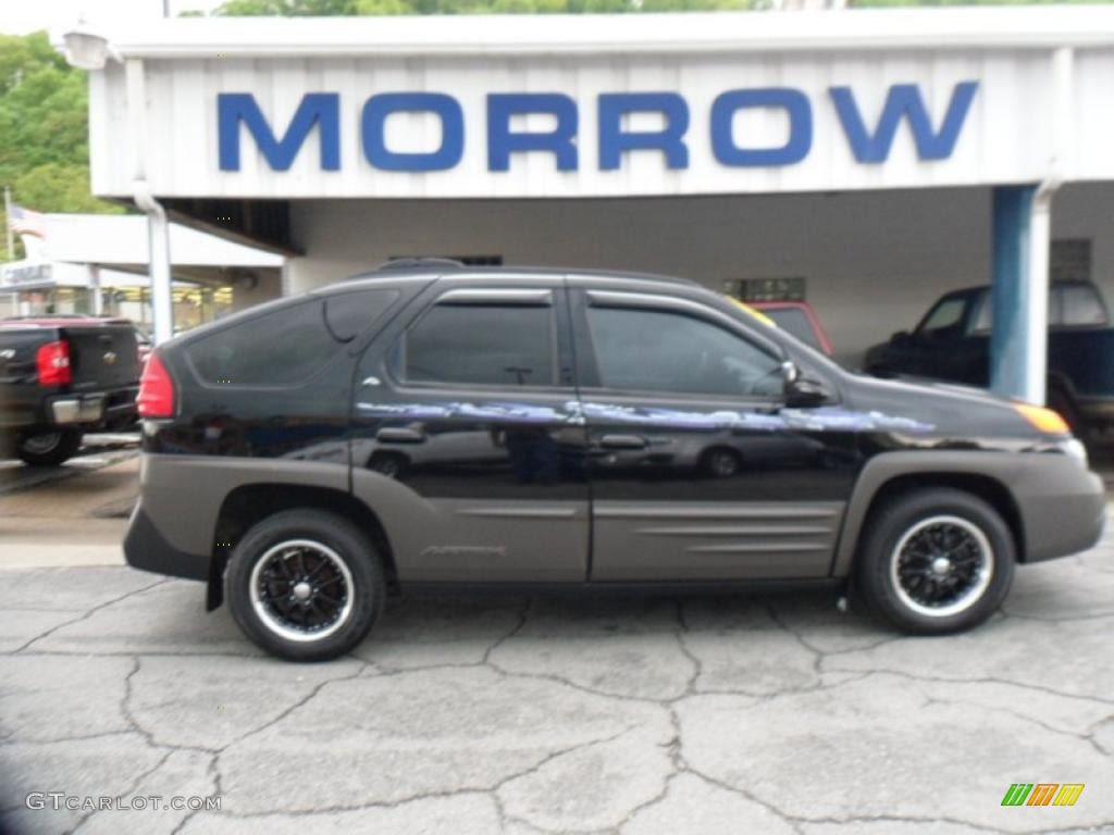 Black Pontiac Aztek