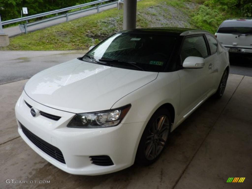 Super White 2011 Scion tC Standard tC Model Exterior Photo #49542938