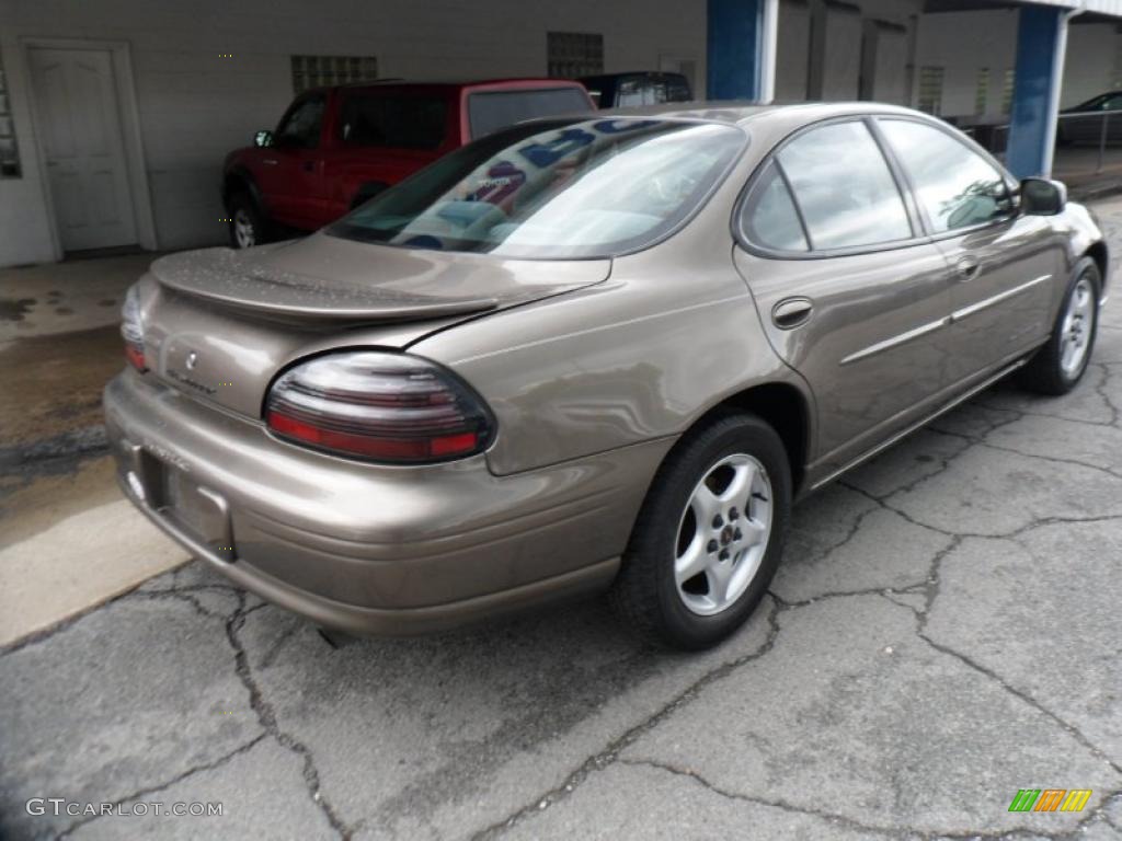 2002 Grand Prix SE Sedan - Dark Bronzmist Metallic / Graphite photo #8