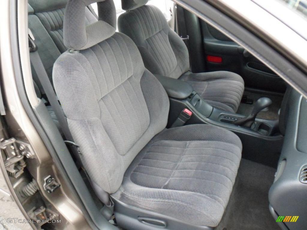 Graphite Interior 2002 Pontiac Grand Prix SE Sedan Photo #49544081