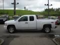 2007 Summit White Chevrolet Silverado 1500 LT Z71 Extended Cab 4x4  photo #5