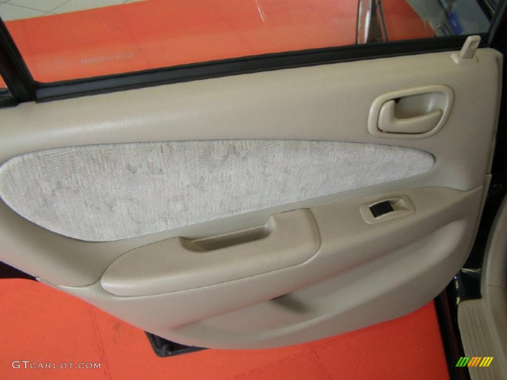 1999 Corolla LE - Dark Emerald Pearl / Pebble Beige photo #8