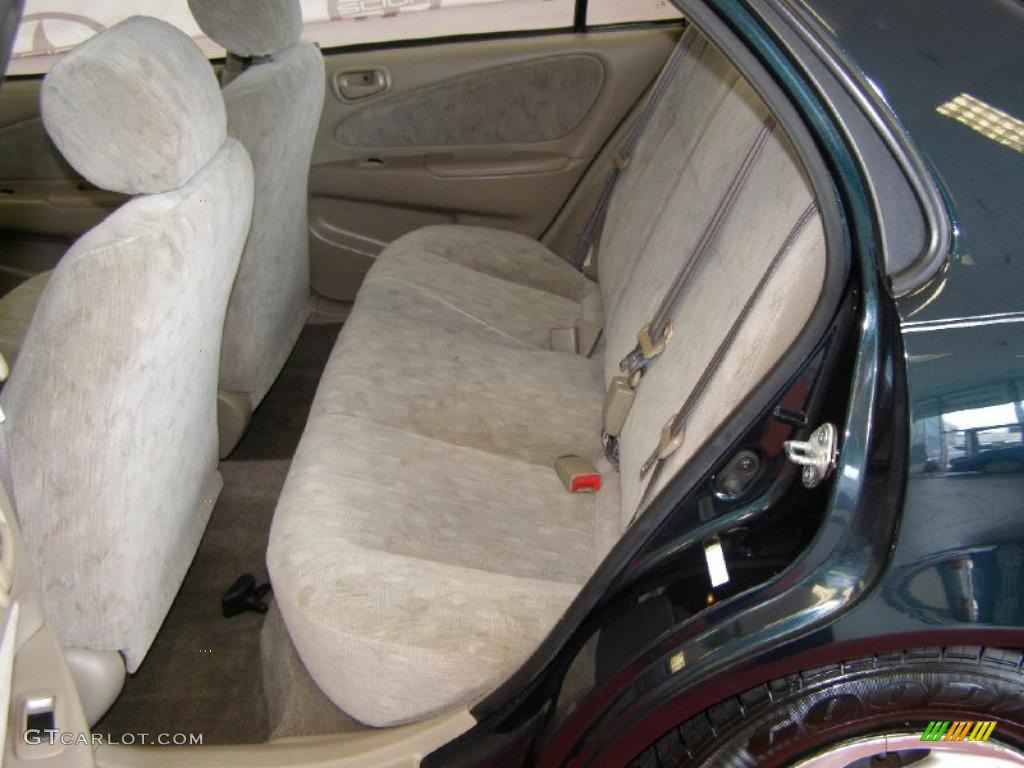 1999 Corolla LE - Dark Emerald Pearl / Pebble Beige photo #9