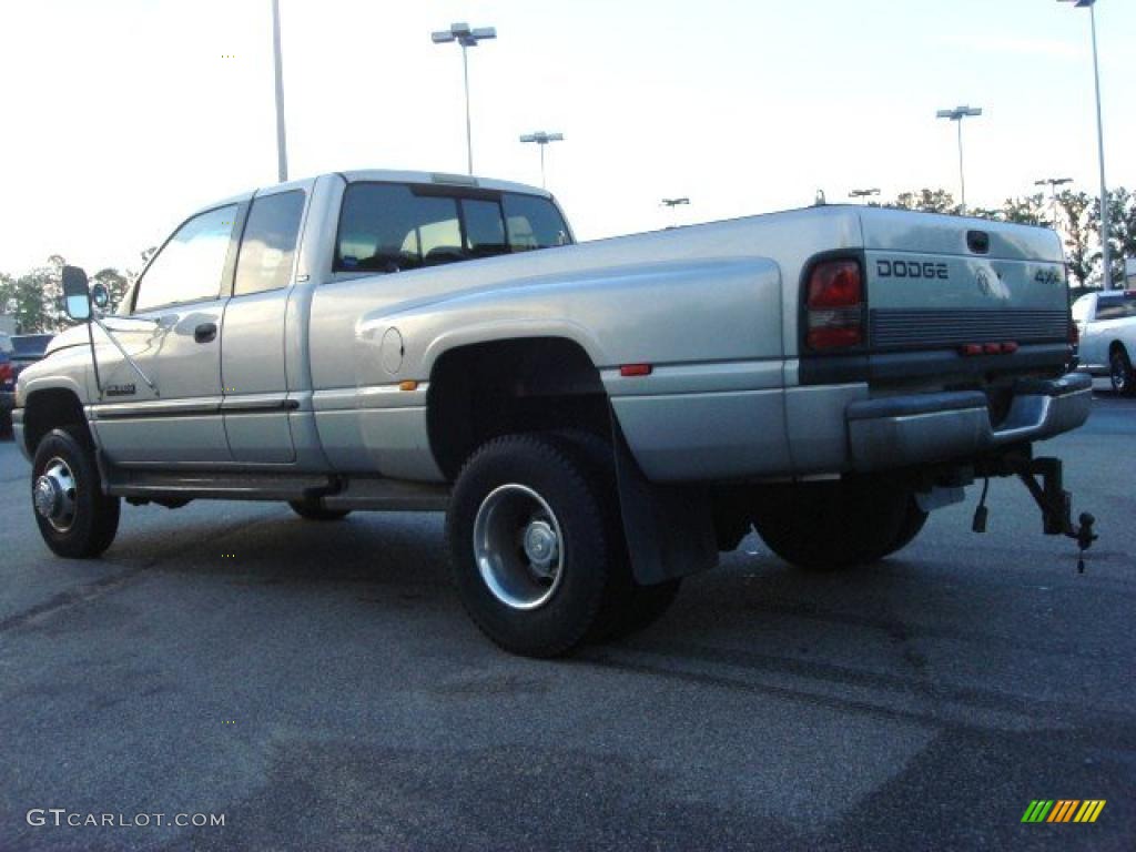 2000 Ram 3500 SLT Extended Cab 4x4 Dually - Light Driftwood Satin Glow / Camel/Tan photo #4