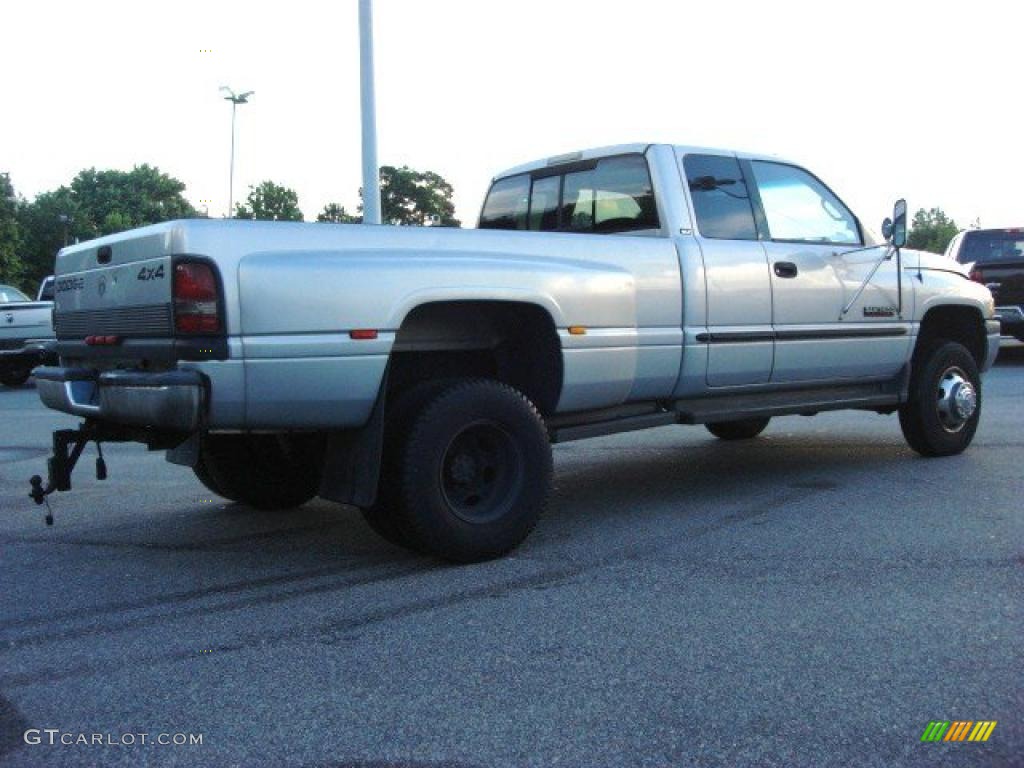 2000 Ram 3500 SLT Extended Cab 4x4 Dually - Light Driftwood Satin Glow / Camel/Tan photo #5